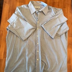 Blue/White Pin Strip Dress Shirt